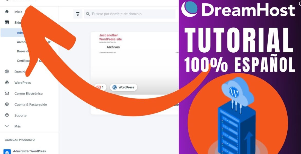 ☁️ Dreamhost Tutorial in Spanish – Domains, Migration, Emails and Much More – Video #2 Mega Course
Video Tutorial DreamHost