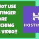 hostinger review